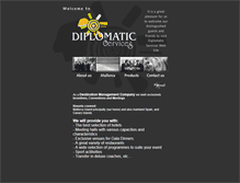 Tablet Screenshot of diplomatic-services.com